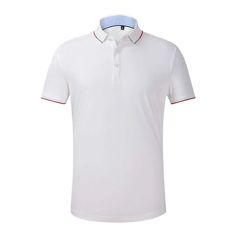 OEM Custom Logo Embroidery High Quality Polyester Spandex Athletic Working Uniform Bowling Polo Shirts Golf Clothing