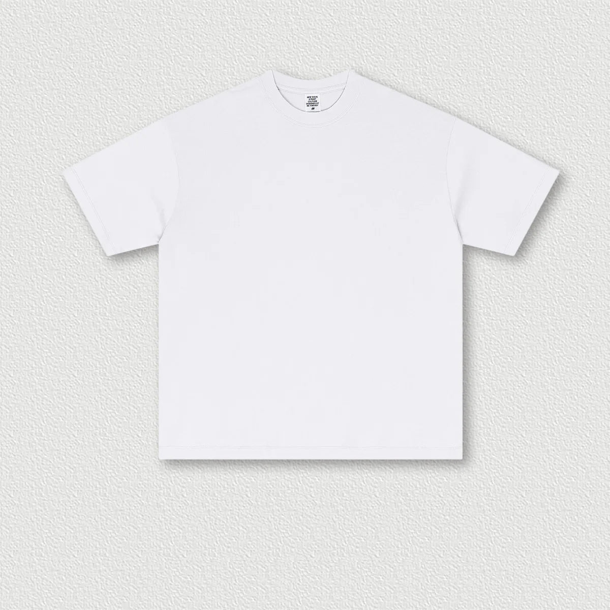 180 Gram Custom Logo American Low-shrinkage High-quality Fashion Brand Shoulder Drop Color Short-sleeved T-shirt for Men