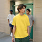 2026 Spring Summer Collection Heavy 260G Fashion Brand T-Shirts Casual Sorona Loose Drop Shoulder Short Sleeves Knitted