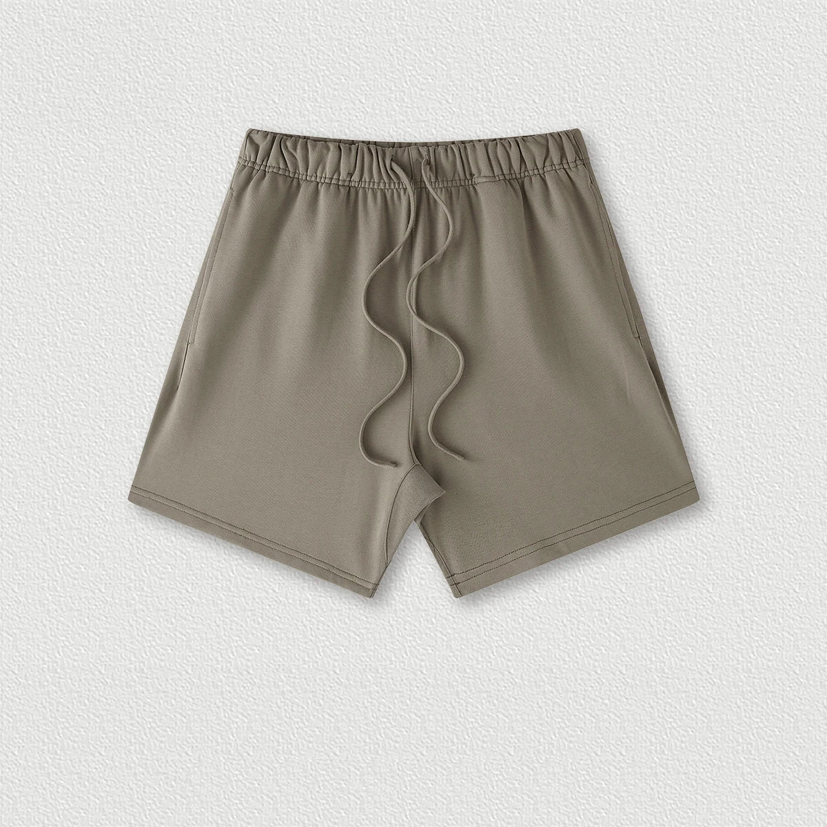 440 Grams 100% Cotton Custom Logo Heavy Teenager Trendy Men Loose Five-point Pants Men Sports Style Casual Shorts
