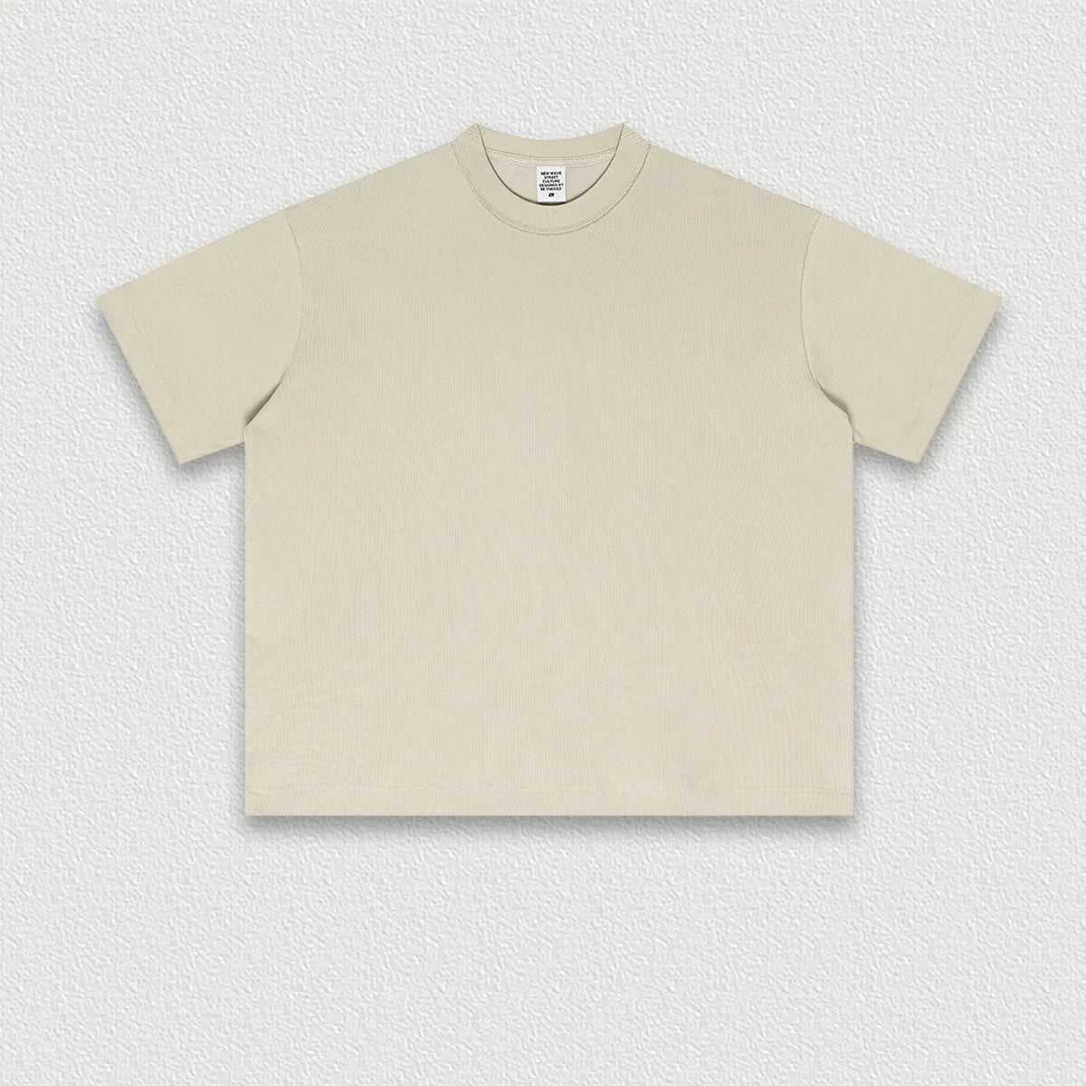 210 Grams Custom Logo Summer American Fashion Brand Cool Feeling Quick-drying Short-sleeved T-shirt for Men