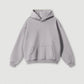 345G Cotton Basic Casual Sports Bundled Foot Suit Sweatshirt Velvet Solid Color Suit Men Fashionable Men's Hoodies Sets