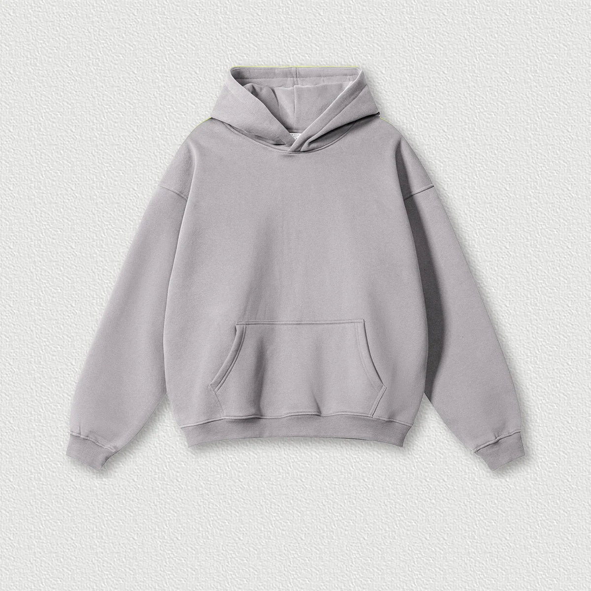 345G Cotton Basic Casual Sports Bundled Foot Suit Sweatshirt Velvet Solid Color Suit Men Fashionable Men's Hoodies Sets
