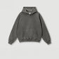 410G 450G 100% Cotton Heavyweight Autumn Striped Retro Sports Fashion Brand Washed Sweatshirt Suit Sports Hoodie Suit