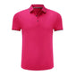 Men's Blank for Shirts Hot Selling Custom Logo Solid Color Uniform Golf for Shirt Knitted Breathable Formal Short Sleeve Polo Shirts