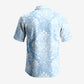 Custom Fashion Men's for Shirt Knitted Quick-Drying Tennis Golf Wear Comfortable Breathable Tropical Floral Print Hawaiian Shirt