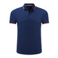 Men's Blank for Shirts Hot Selling Custom Logo Solid Color Uniform Golf for Shirt Knitted Breathable Formal Short Sleeve Polo Shirts