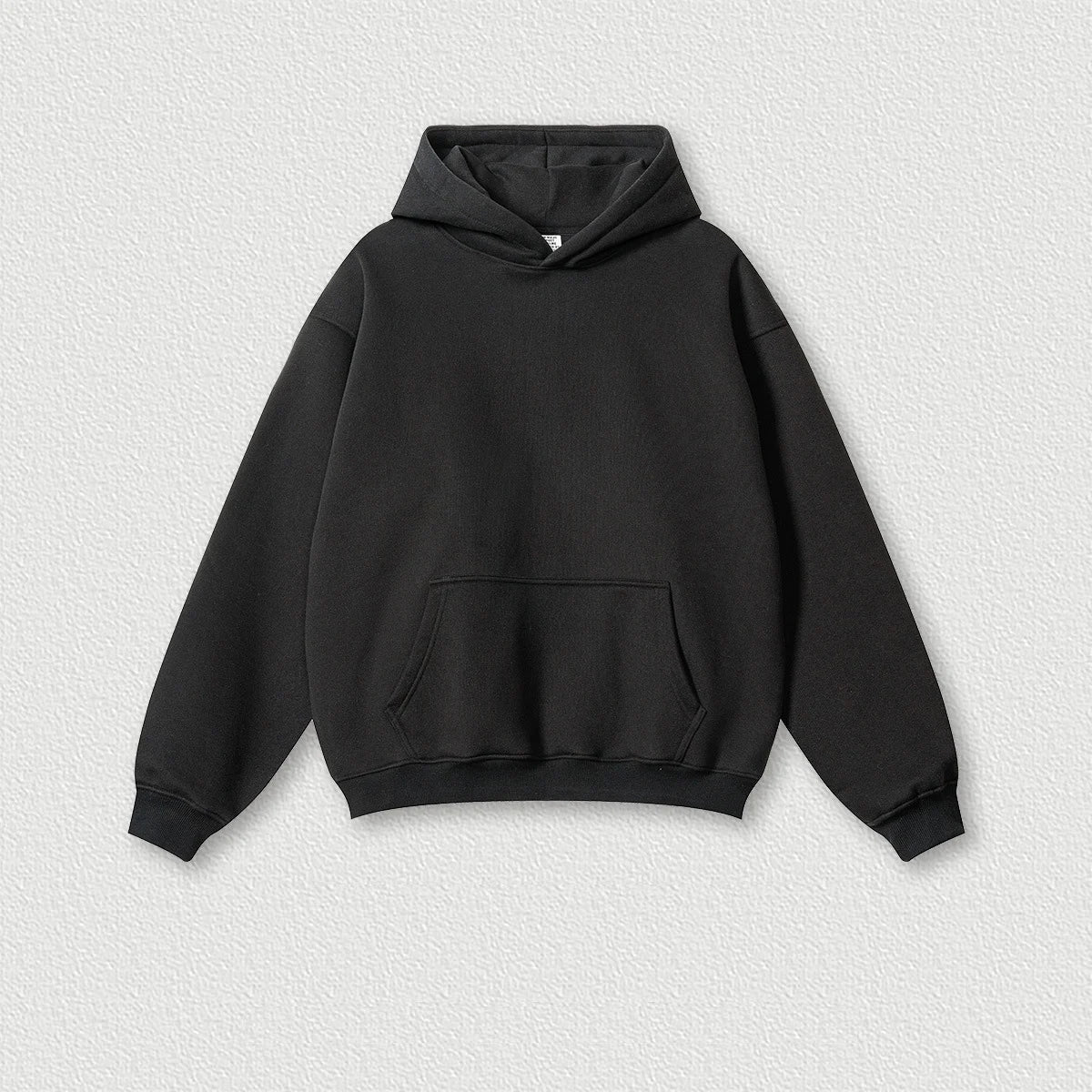 345G Cotton Basic Casual Sports Bundled Foot Suit Sweatshirt Velvet Solid Color Suit Men Fashionable Men's Hoodies Sets