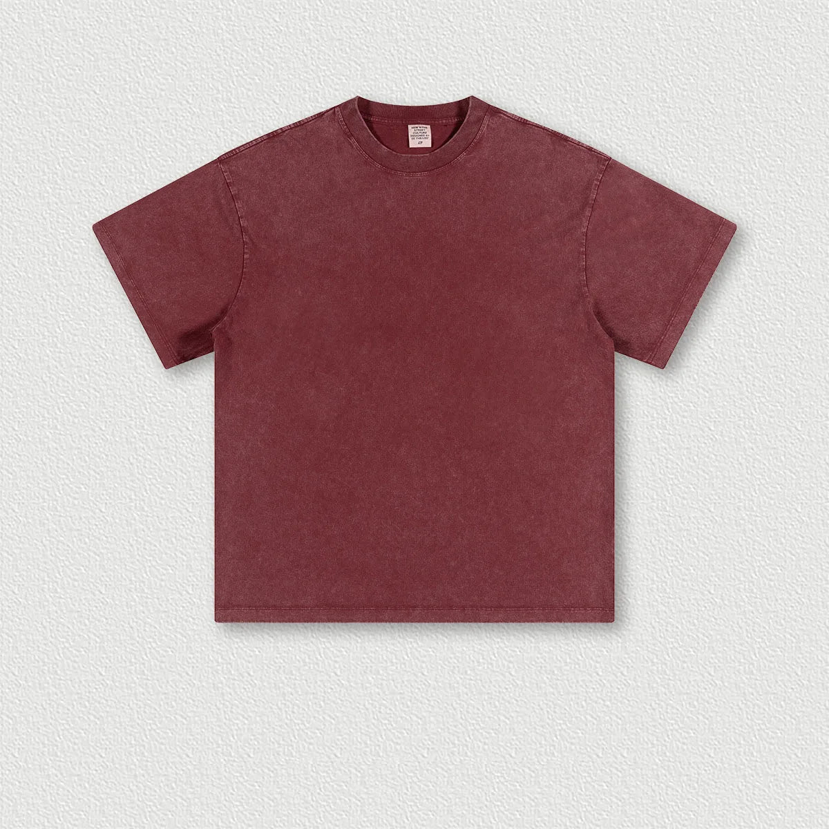 260G Custom Logo Heavyweight 100% Cotton Washing T-shirt Retro Trendy Brand Teenager Loose Blanks T-shirt for Men And Women