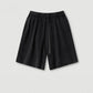 275G 330G 100% Cotton Custom Logo American Fashion Sports Fitness Ripped Crimped T Shirt Five-point Shorts Suit Men