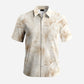 High Quality Customized Floral Pattern Sublimation Polyester Hawaiian Top Personalized Button Short Sleeves Men's Hawaii Shirts