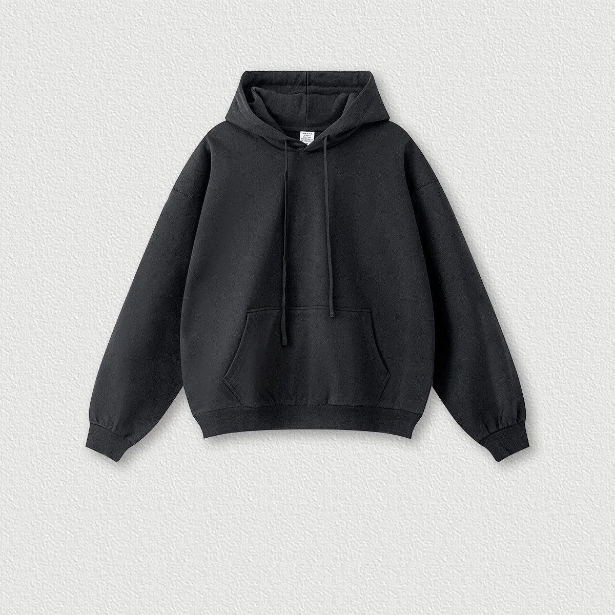 440G High Quality Heavyweight Custom Logo Basic Solid Color Heavy Trendy Casual Sweatshirt Suit Sports Pants Hoodie