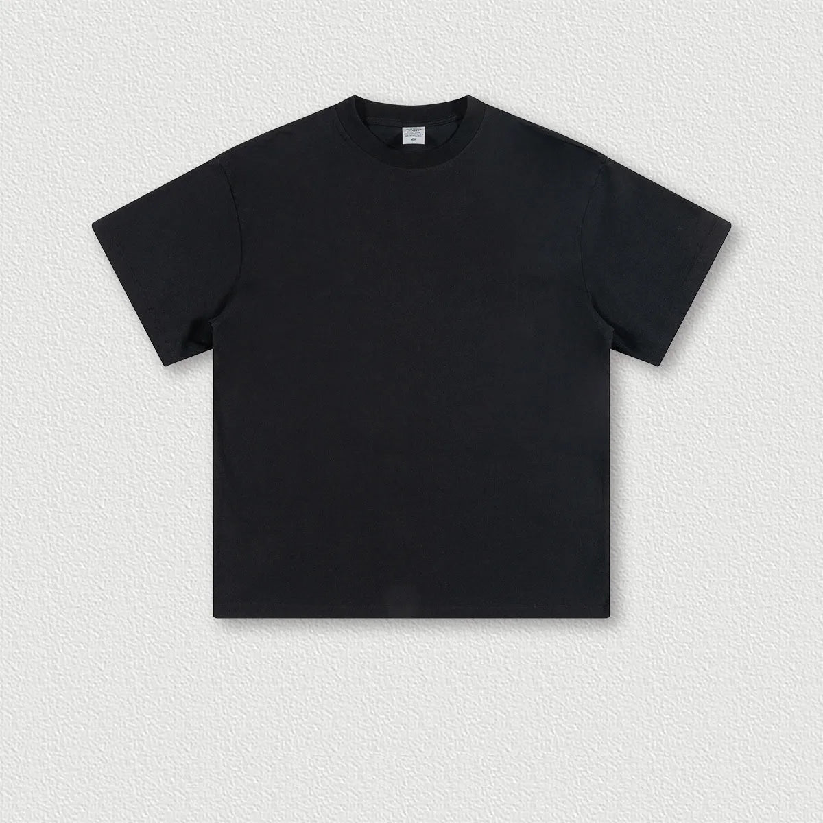 260G Custom Logo Heavyweight 100% Cotton Washing T-shirt Retro Trendy Brand Teenager Loose Blanks T-shirt for Men