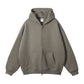 Men Hoodie Double-ended Zipper Pullover High Quality Blank Zip up Hoodies Fleece Cotton 350g Mens Hooded Jacket