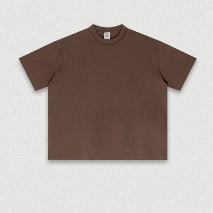 210 Grams Custom Logo Summer American Fashion Brand Cool Feeling Quick-drying Short-sleeved T-shirt for Men
