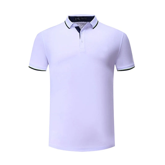 High Quality Custom Logo Stiff Collar Golf Tee Shirts Funny Pattern Polyester Spandex Quick Dry Man Golf Polo T-Shirt Shirts
