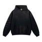 OEM/ODM Custom Logo 375g Autumn Winter American Loose Wash Water Make Fleece Hooded Sweater Solid Color Hoodie