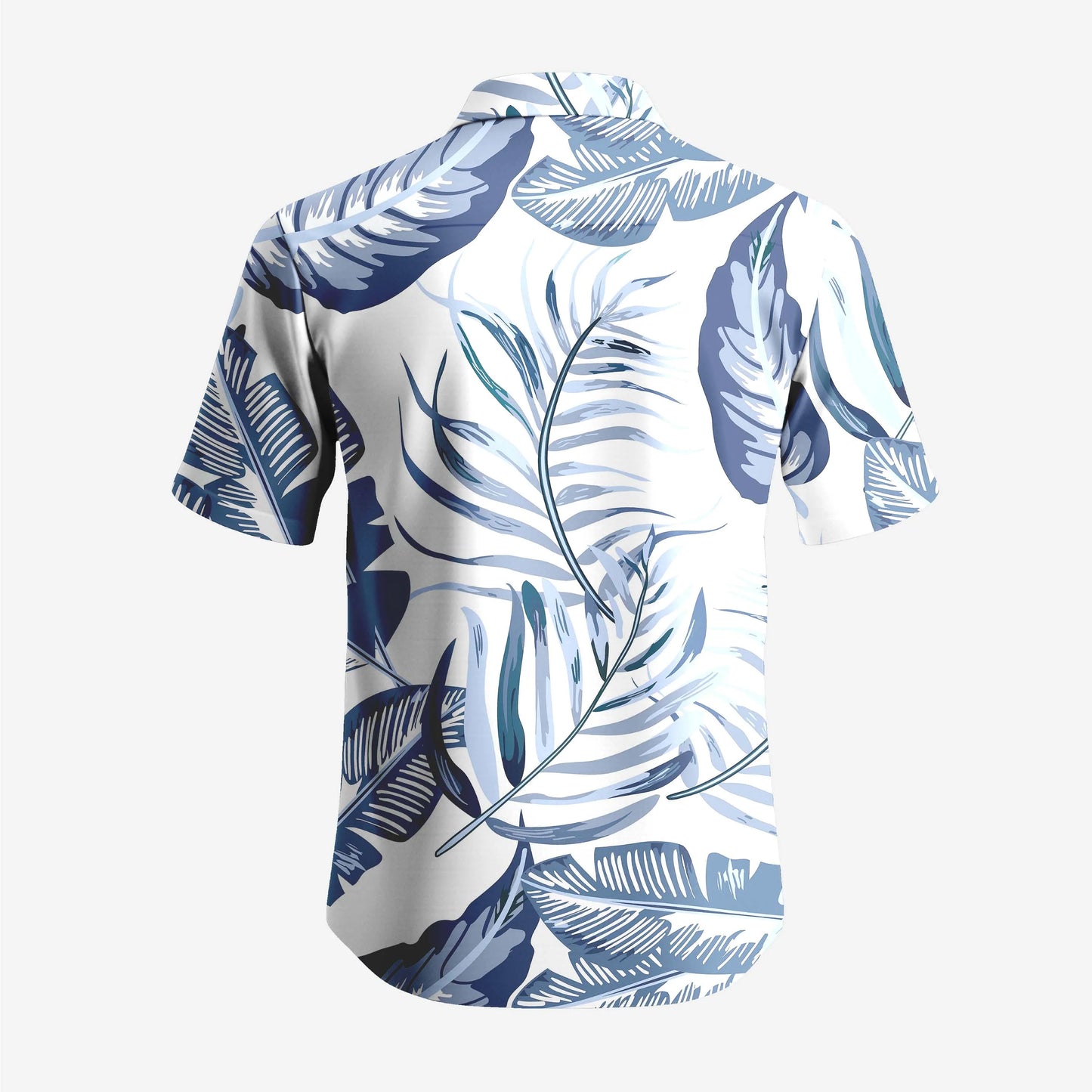 Polynesian Hawaian Custom Printed Breathable Anti-Shrink Knitted Summer Big Size Men's Casual Beach Short Sleeve Hawaian Shirts