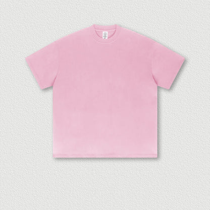 425G Heavyweight 100% Cotton Custom Logo Trendy Hip Hop Summer Trendy Brand Heavy Loose Short-sleeved Teen T-shirt Men