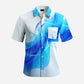 Custom Professional 100% Polyester Hawaiian Shirts Breathable Summer Fashion Beach Shirt