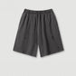 275G 330G 100% Cotton Custom Logo American Fashion Sports Fitness Ripped Crimped T Shirt Five-point Shorts Suit Men