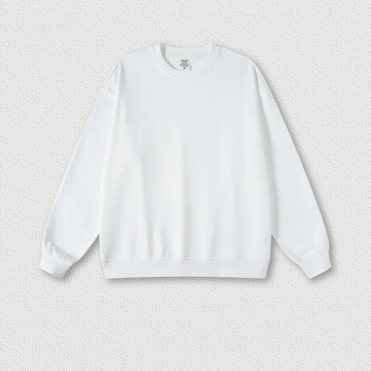 440G Cotton Polyester Custom Logo Heavy Sweatshirt Suit Earth-color Loose Hooded Fashion Sweatshirt Pullover Men's Sets