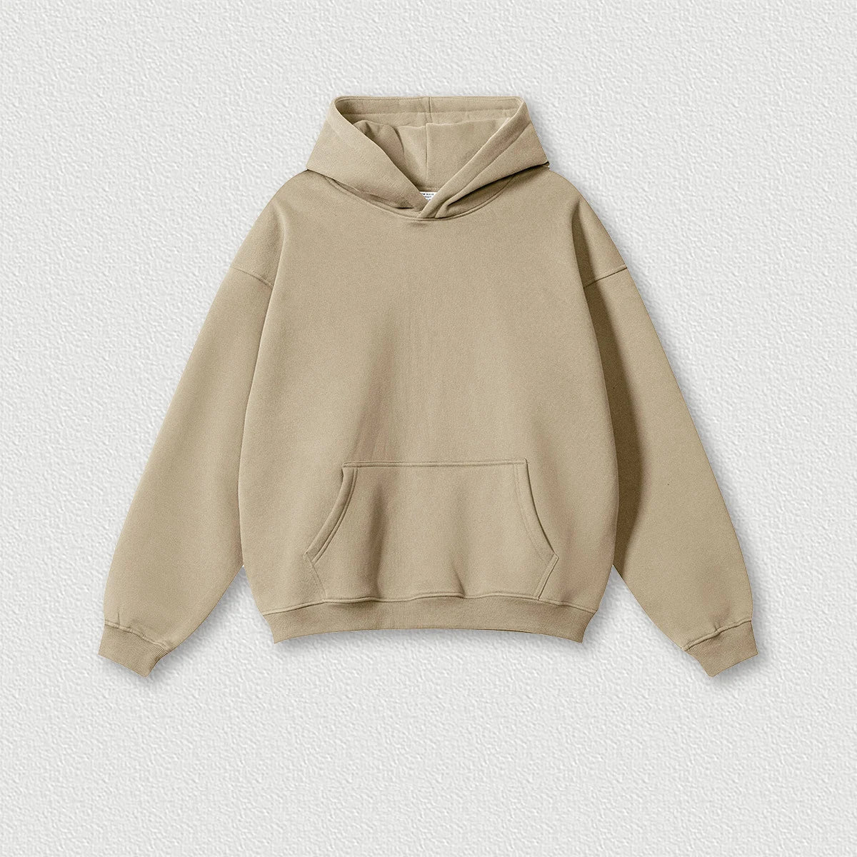 345G Cotton Basic Casual Sports Bundled Foot Suit Sweatshirt Velvet Solid Color Suit Men Fashionable Men's Hoodies Sets
