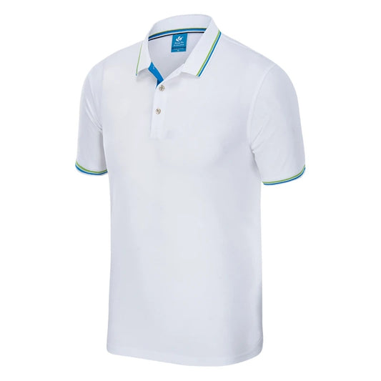 High Quality Unisex  Polo Tshirt Plain Blank Men Polo Shirts Custom Logo Short Sleeve Solid Men'S Polo T Shirt