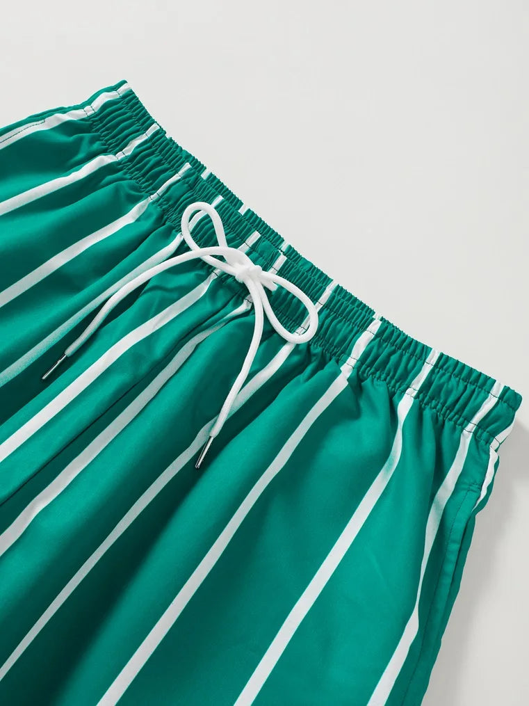 Men's Solid Plain Quick Dry Outdoor Jogger Beach Board Shorts Swimwear Customized Logo Colors Made of Polyester