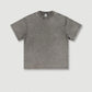 260G Custom Logo Heavyweight 100% Cotton Washing T-shirt Retro Trendy Brand Teenager Loose Blanks T-shirt for Men And Women