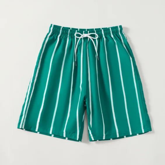 Men's Solid Plain Quick Dry Outdoor Jogger Beach Board Shorts Swimwear Customized Logo Colors Made of Polyester