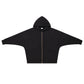 Men Hoodie Double-ended Zipper Pullover High Quality Blank Zip up Hoodies Fleece Cotton 350g Mens Hooded Jacket