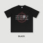 235G Heavyweight 100% Cotton Custom Fashion Brand Retro Snake Year Series Print Casual Lovers Short-sleeved T-shirt Men Fashion