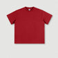 345G 100% Cotton Custom Logo Heavyweight New Trendy Brand Basic Short-sleeved Pure Cotton Loose Casual T-shirt for Men