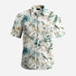Polynesian Hawaian Custom Printed Breathable Anti-Shrink Knitted Summer Big Size Men's Casual Beach Short Sleeve Hawaian Shirts
