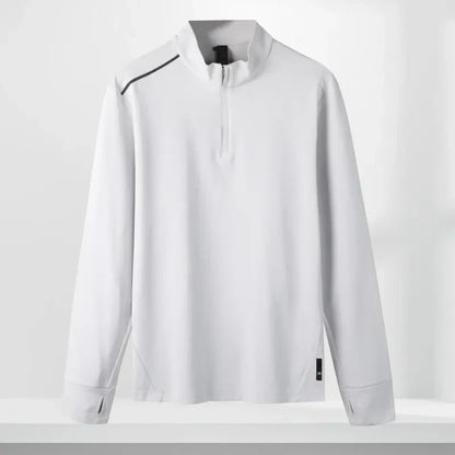 OEM/ODM Custom LOGO Heavy Quality New Long Sleeve Fitting Casual Style POLO Shirt Autumn Men's Golf Shirt for Man