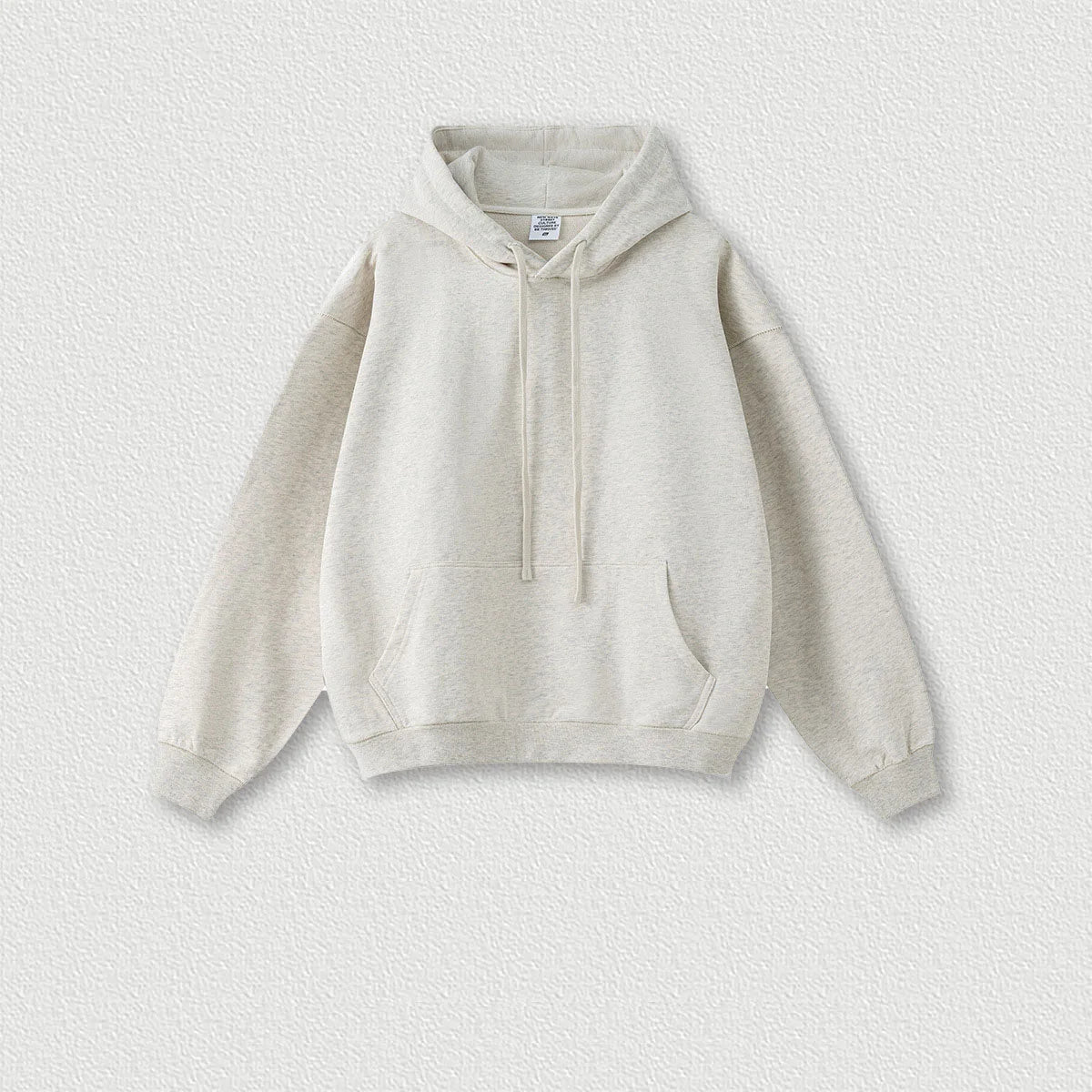 440G High Quality Heavyweight Custom Logo Basic Solid Color Heavy Trendy Casual Sweatshirt Suit Sports Pants Hoodie