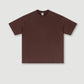 180 Gram Custom Logo American Low-shrinkage High-quality Fashion Brand Shoulder Drop Color Short-sleeved T-shirt for Men