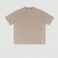 285G 330G 100% Cotton Custom Logo American Trendy Brand Short Sleeve Shorts Suit T-shirt Washed Two-piece Set