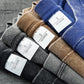 Washed Distressed 230g Heavyweight Cotton Short Sleeved T-shirt Versatile Men Summer Solid Color Loose T-shirt for Men
