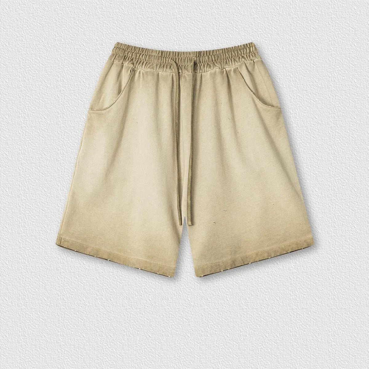 310G Custom Summer American High Street Washed Casual Shorts Trendy Brand Loose Sports Pants Men's Trendy Man's Shorts