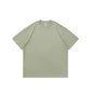 425 Grams 100% Cotton 2025 Spring Summer Collection Heavy Weight Short Sleeve Loose T-Shirt 100% Knitted Oversized Street Long
