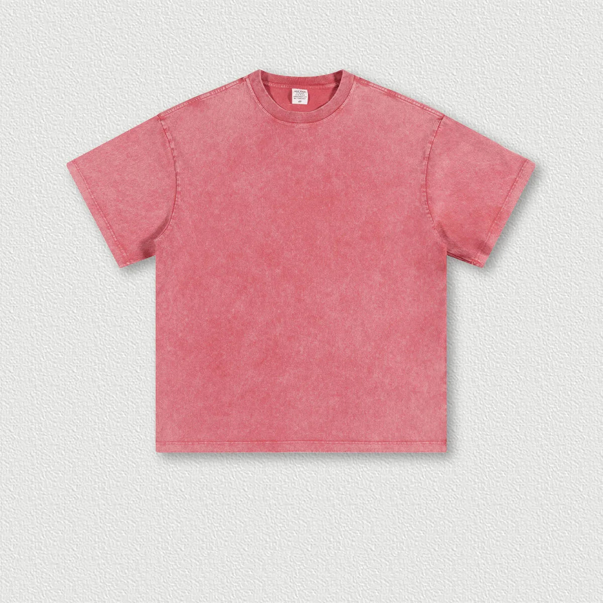 260G Custom Logo Heavyweight 100% Cotton Washing T-shirt Retro Trendy Brand Teenager Loose Blanks T-shirt for Men And Women