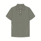 Embroidered logo Men Fashion Business Lapel Cotton Polo Shirts Casual Retro Plain Golf Polo Shirt for Sports