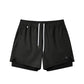 2026 Spring and Summer High Quality Two-in-one Breathable Sports Shorts New Outdoor Lightweight Upf50+ Sun protection Hot Shorts