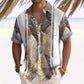 2026 Summer New Hawaiian Floral 3D Digital Printed Polyester Casual Loose Fit Youth Pop Turn-down Collar Men's Shirt
