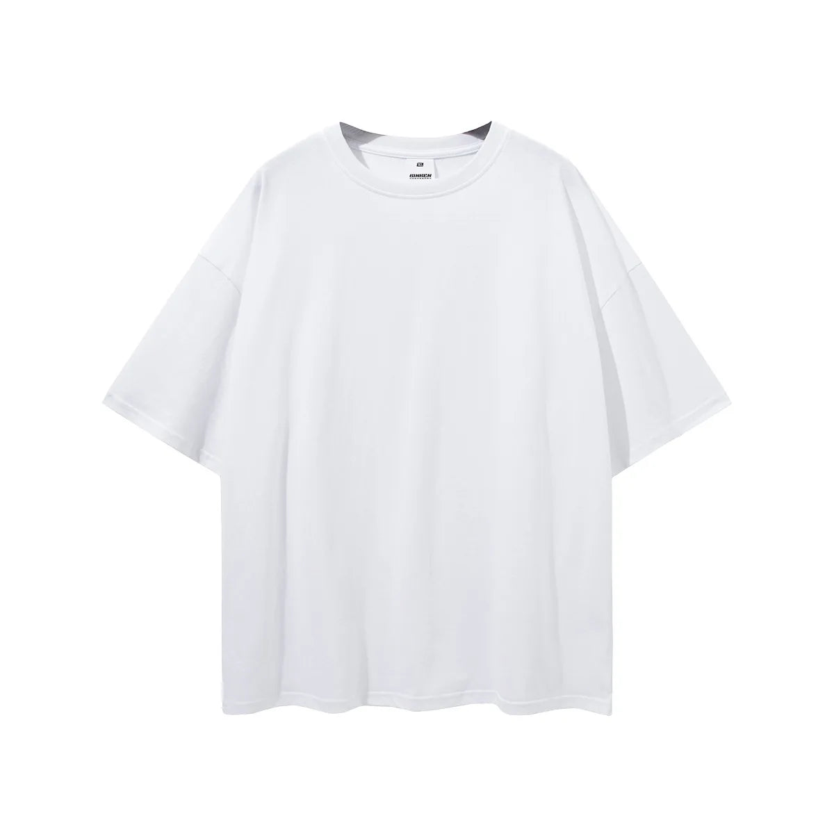 New Style Old Vintage 100% Cotton Quick Dry Anti-Wrinkle Eco-Friendly Loose Street Short-sleevedMen Fashion Brand T-Shirt