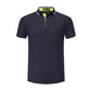 High Quality Custom Logo Stiff Collar Golf Tee Shirts Funny Pattern Polyester Spandex Quick Dry Man Golf Polo T-Shirt Shirts