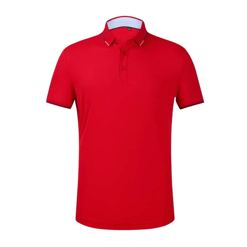 OEM Custom Logo Embroidery High Quality Polyester Spandex Athletic Working Uniform Bowling Polo Shirts Golf Clothing