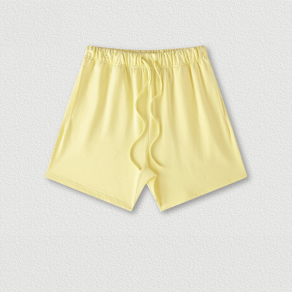440 Grams 100% Cotton Custom Logo Heavy Teenager Trendy Men Loose Five-point Pants Men Sports Style Casual Shorts